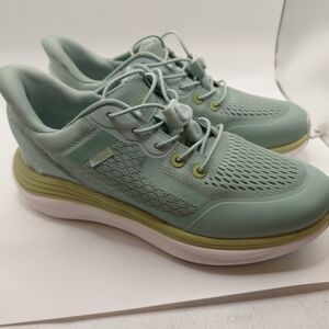 Kizik London Surf Spray Granite Green Womens Athletic Sneaker Sz 8 W